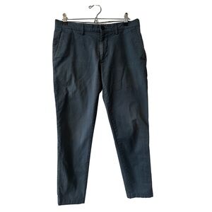 Club Monaco Men's Navy Straight Chinos